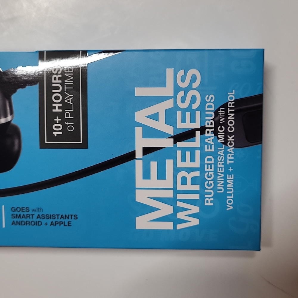 JLab Bluetooth Wireless Ear Buds Black Audio Metal Sweatproof 6 Hours Play NWT - Picture 15 of 15